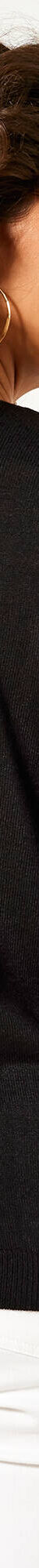 Pull col V, toucher doux (noir) Pull col V, toucher doux (noir)